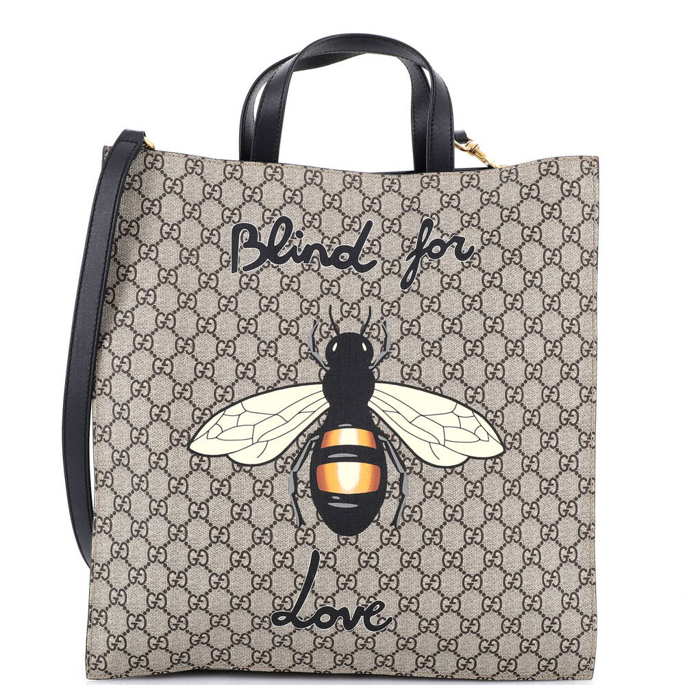 Gucci Convertible Soft Open Tote #252842G10B - Picture 1 of 8